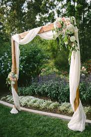 25 Chic And Easy Rustic Wedding Arch Altar Ideas For Diy Brides Elegantweddinginvites Com Blog Backyard Wedding Ceremony Wedding Arbors Backyard Wedding