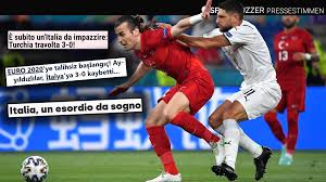 Als heißester anwärter auf platz wurde dann schon die türkei gereiht. Eine Magische Nacht Die Pressestimmen Aus Italien Und Der Turkei Zum Em Eroffnungsspiel Sportbuzzer De