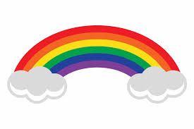 Download Free Rainbow Svg Cutting File For Use With The Silhouette SVG Cut Files