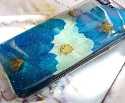 annys workshop手作押花手機保護殼 典雅的藍色波斯菊 anny s workshop 手機殼 手機套 pinkoi handmade phone case flower phone case iphone phone cases