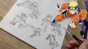 Practicing 03 Dynamic Poses Drawing Naruto Fighting Poses Youtube Quick drawing of nagato in my style. practicing 03 dynamic poses drawing naruto fighting poses