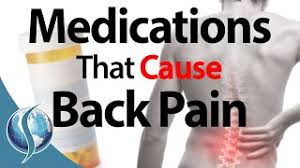 Back Pain As Side Effect Of Taking Medication Shimspine