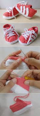 Crochet Adidas Booties Free Crochet Pattern And Video Tutorial New Craft Works