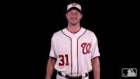 The mlb loved the tee so much that they featured him on their twitter account. Max Scherzer Gifs Get The Best Gif On Giphy