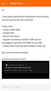 Check spelling or type a new query. Xiaomi Users Report Find Device Sim Activation Notification Issue