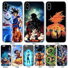 Buy dragon ball z super saiyan rose black goku case for iphone 7 plus / 8 plus (5.5 inch) comic tpu silicone gel rubber edge + pc bumper case skin protective phone protector full protection cover: B142 Dragon Ball Z Son Goku Hard Transparent Phone Shell Case For Iphone 8 7 6 6s Plus 5 5s Se 5c 4 4s 10 Cover For Apple Iphone X Xr Xs Max Cases Wish