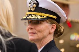 LPC VIP Rear Admiral Sarah Sharkey Surgeon General ADF and Rear Admiral  Pamela Miller Command Surgeon USA 4 May 2022