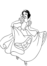 If you wish to get the printable images of the more recent. Disney Princesses Snow White Is Very Happy On Disney Princesses Coloring Page Snow White Coloring Pages Disney Princess Colors Princess Coloring Pages