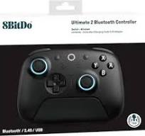 8BitDo - Ultimate 2 Bluetooth Wireless Gaming Controller for Nintendo  Switch, PC - Black