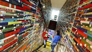 See Inside Our Libraries Deakin University Library Book Staircase Book Wall College Architecture