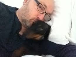 Hunter with his daddy.