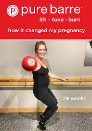 how pure barre changed my pregnancy