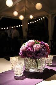 Nashville Garden Wedding Lavender And Plum Centerpieces Photo Madi Flournoy Plum Wedding Decorations Plum Wedding Centerpieces Purple Wedding Centerpieces