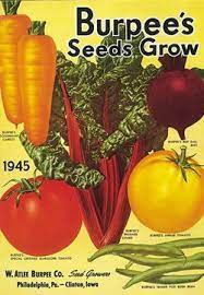 Burpees 1945 Catalog Vintage Seed Packets Seeds Burpee Seeds