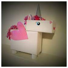 Unicorn Valentine S Day Box Using Dollar Tree Items Diy School Valentine Box Valentine Day Boxes Vday Crafts Unicorn Valentines