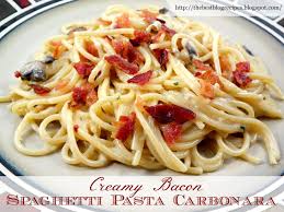Creamy Bacon Spaghetti Pasta Carbonara The Best Blog Recipes Carbonara Pasta Pasta Carbonara Recipe Food