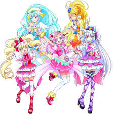 hugtto precure tsunagaru puzzle run render by ffprecurespain anime pretty cure art