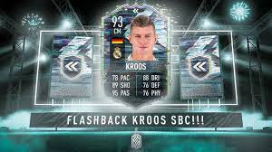 Here is everything you need to know about fifa 21's latest card. 93 Rated Flashback Kroos Sbc Fifa 21 Ultimate Team Youtube