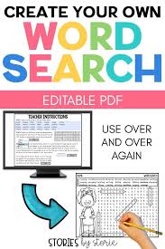 Swimming is a physical activity, which anyone can enjoy at any time of the year provided an indoor pool is available or outsid. Create Your Own Word Search Puzzles Artofit