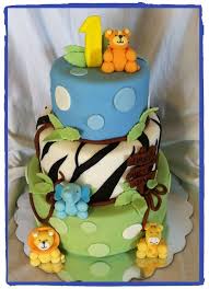 Very simple, impressive, easy to make and delicious. Jungle Baby Boy Children S Birthday Cakes Baby First Birthday Cake First Birthday Cakes 1st Birthday Cakes