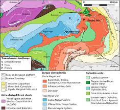 Fişierul.kml de vizualizare în google earth poate fi descărcat de aici sau de aici. Post Variscan Metamorphism In The Apuseni And Rodna Mountains Romania Evidence From Sm Nd Garnet And U Th Pb Monazite Dating Swiss Journal Of Geosciences Full Text