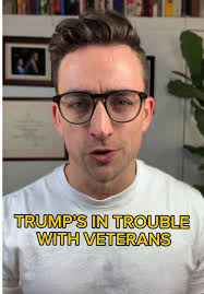 Trump's in trouble with veterans.