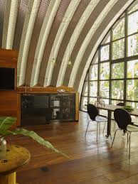 27 Unique Quonset Hut Homes For Wonderful Living Atmosphere Quonset Hut Homes Arched Cabin Metal Building Homes