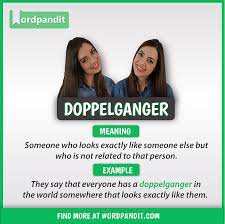 Doppelganger Meaning Sentences Quote Synonyms And Antonyms English Vocabulary Words Learn English Words Good Vocabulary Words
