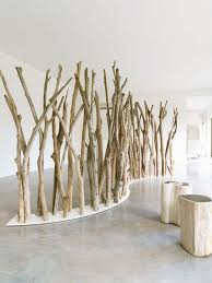 Paravent Bois Flotte Tikibaq Bleu Nature Diy Bois Flotte