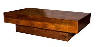 Block hansen storage coffee table. Loon Peak Crowl Solid Wood Block Coffee Table Wayfair