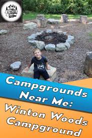 Winton Woods Campground Rv Travel Destinations Campground Tent Site