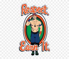 The professional wrestler and a star of universal's fast & furious feature. Respect Earn It John Cena Logo By Nuruddinayobwwe John Cena T Shirt Free Transparent Png Clipart Images Download