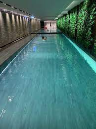 A huge overflowing indoor swimming pool design for a conveniently spaced area. Pool Picture Of The Murray Hong Kong A Niccolo Hotel Tripadvisor