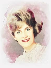 Skeeter Davis, Music Legend #2 Painting by Esoterica Art Agency