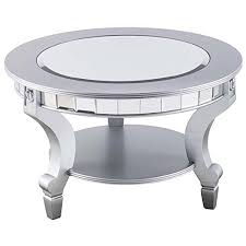 Mirrored coffee tables add much more than glamour to your living room and bring functional value in small living rooms. Southern Enterprises Lindsay Glam Round Mirrored Coffee Table Buy Online In Angola At Desertcart 46745314
