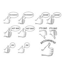 Thumb up symbol, finger up icon. Drawn Thumbs Down Vector Images Over 170