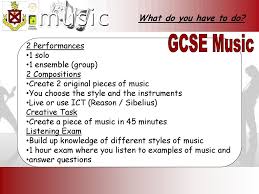So i could submit a new track in the works that i have as a gcse composition. What Courses Are There Gcse Music Music Technology Ppt Download