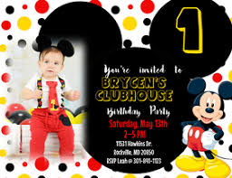 You can choose the template as per your choice and they are available for free. 14 200 Mickey Mouse Birthday Invite Customizable Design Templates Postermywall