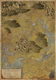 The Western Lands By Maximeplasse On Deviantart Fantasy Map Fantasy World Map Fantasy Map Making