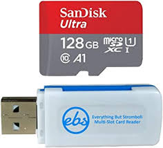 Scegli la consegna gratis per riparmiare di più. Amazon Com Sandisk 128gb Micro Sdxc Ultra Memory Card Class 10 Sdsquar 128g Gn6mn Works With Samsung Galaxy A10e A10s A30s A50s A90 5g Phone Bundle With 1 Everything But Stromboli Microsd Sd Card