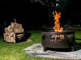 Round concrete natural gas fire bowl table in light gray with 3 reviews. Fire Pits Northbound Elements