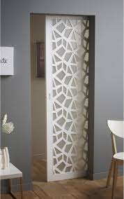 Porte Coulissante Verre Vitree Crash Blanc H 204 X L 83 Cm Leroy Merlin Porte Coulissante Verre Porte Coulissante Meuble Bas Salle De Bain