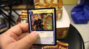 Damage to the character is tracked by simply discarding off the draw deck, and first person to run out of cards loses. Harry Potter Trading Card Game Diagon Alley Booster Box Opening Part 10 Of 12 Youtube