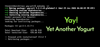 The aur community has the ability to vote for packages in the aur. How To Install Yay Aur Helper In Arch Linux And Manjaro