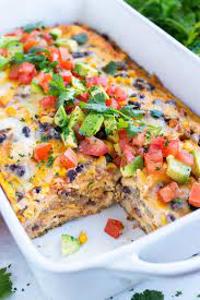 Explore a wide variety of my food and family recipes today. Easy Mexican Breakfast Casserole Recipe Evolving Table