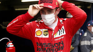 Charles leclerc test drives new ferrari through streets of maranello. Pcisd0plmnnt M