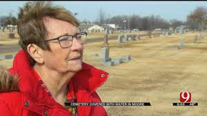 Woman Says 'City Needs To Do A Heck Of A Lot Better' After Moore Cemetery  Floods