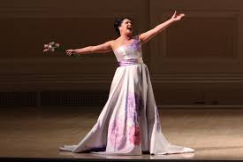 It was not the singing which, of course, was the top tier one could find around. Review Anna Netrebko Sang A Recital Of Course She Brought Props The New York Times