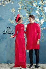 Áo này mình đã ra mắt từ năm 2015 trong bộ sưu tập áo dài 2016. 16 Máº«u Ao Dai CÆ°á»›i Truyá»n Thá»'ng Ä'ang La Lá»±a Chá»n Cá»§a Cáº·p Ä'oi