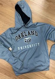 Colosseum Oakland University Golden Grizzlies Mens Grey Coach Hood 150303314 In 2020 Oakland University Long Sleeve Hoodie Oakland